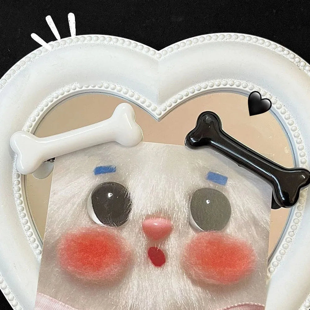 White Bone Hair Clip