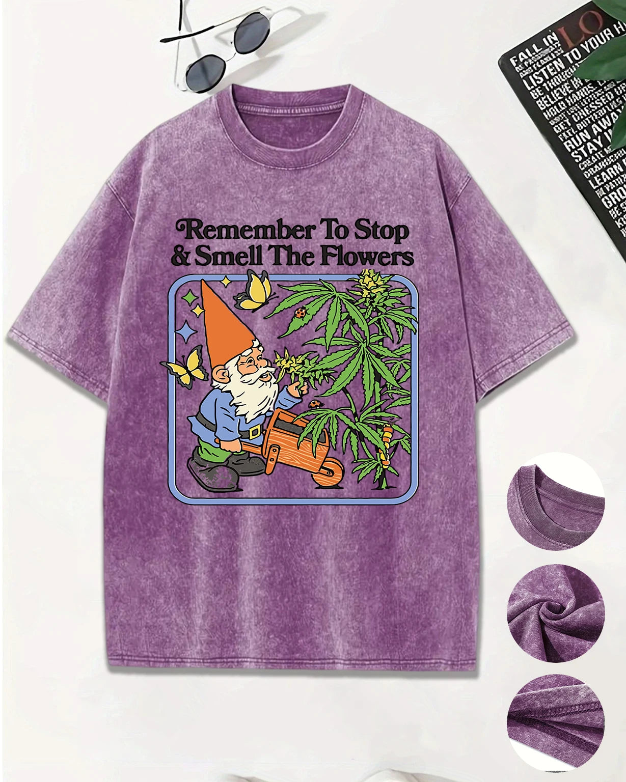 Remember To Stop & Smell The Flowers Tee
