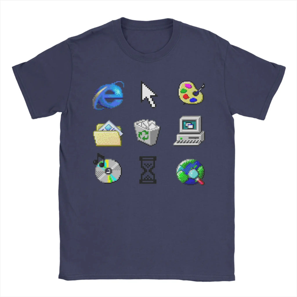 Old Windows 95 Icons Tee