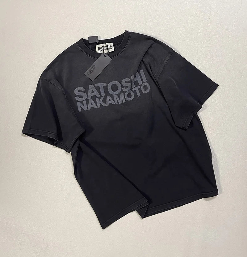 Satoshi Nakamoto Cotton Tee