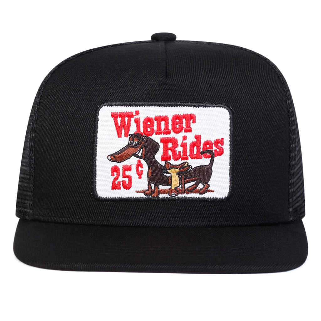 Wiener Rides Embroidery Hat