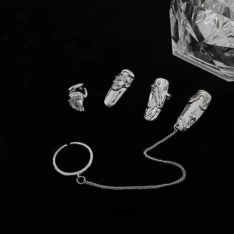 Steel Nail Rings