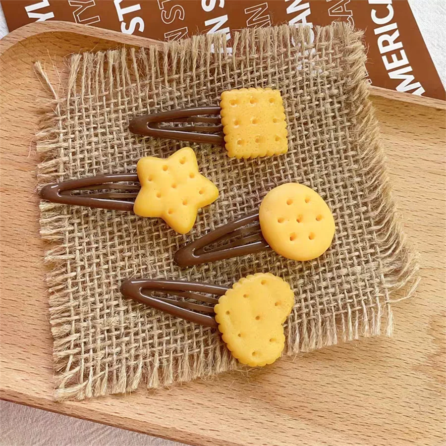 4PC Baked Cookies Hairpin