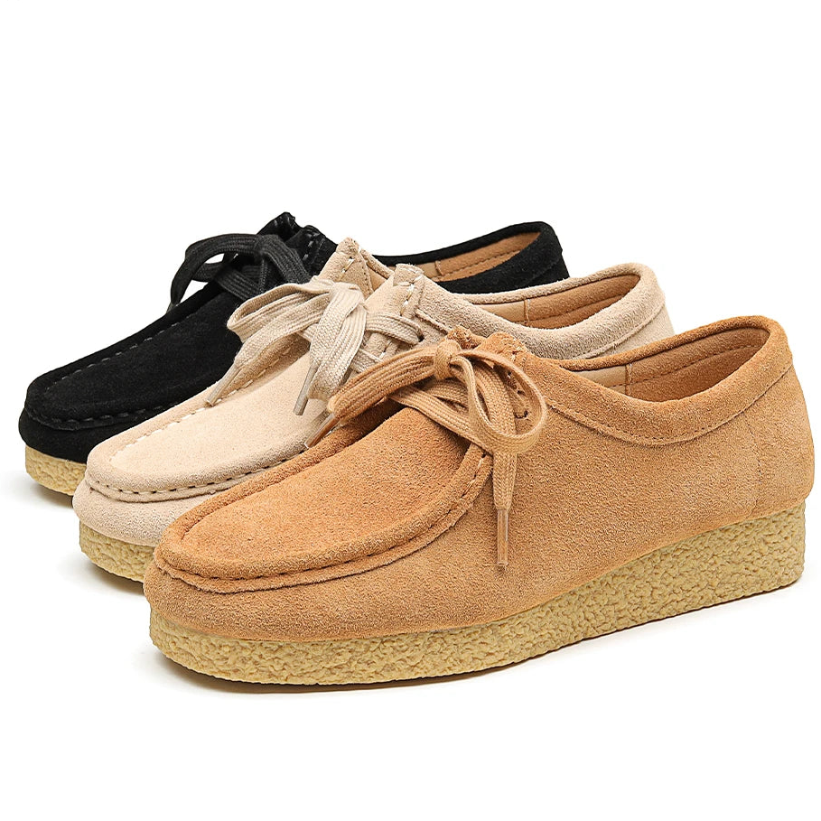 Ultra Quality Wallabee Suede Leather Flat Shoes