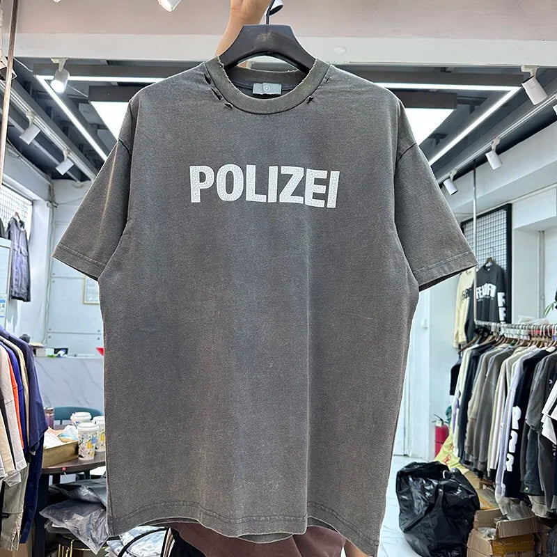 Heavy Cotton Polizei Shirt