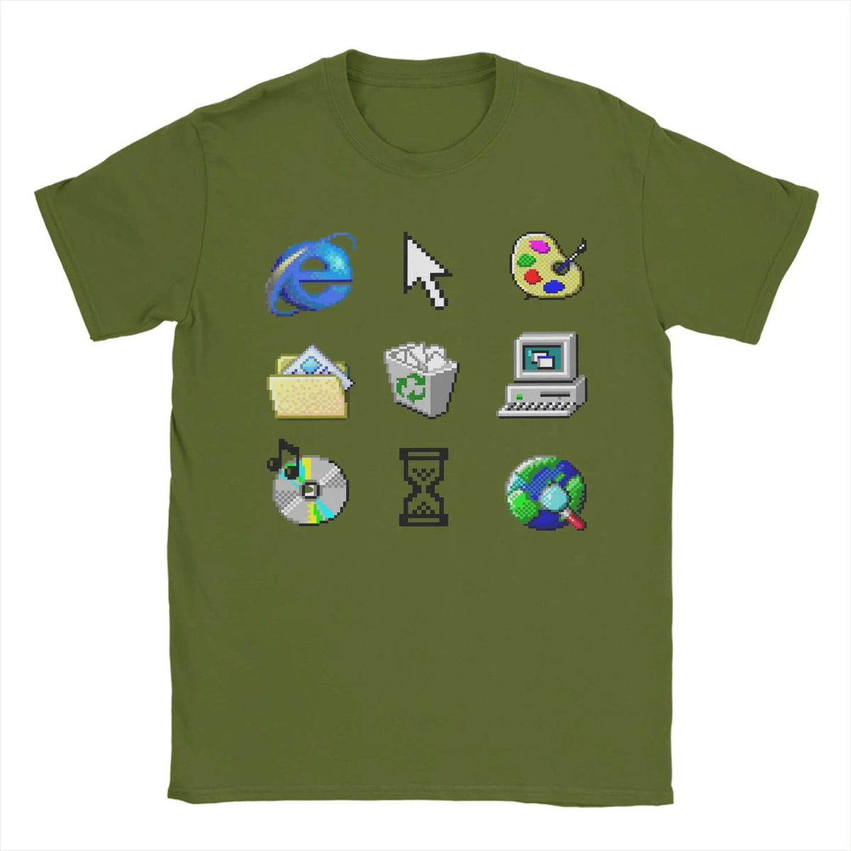 Old Windows 95 Icons Tee