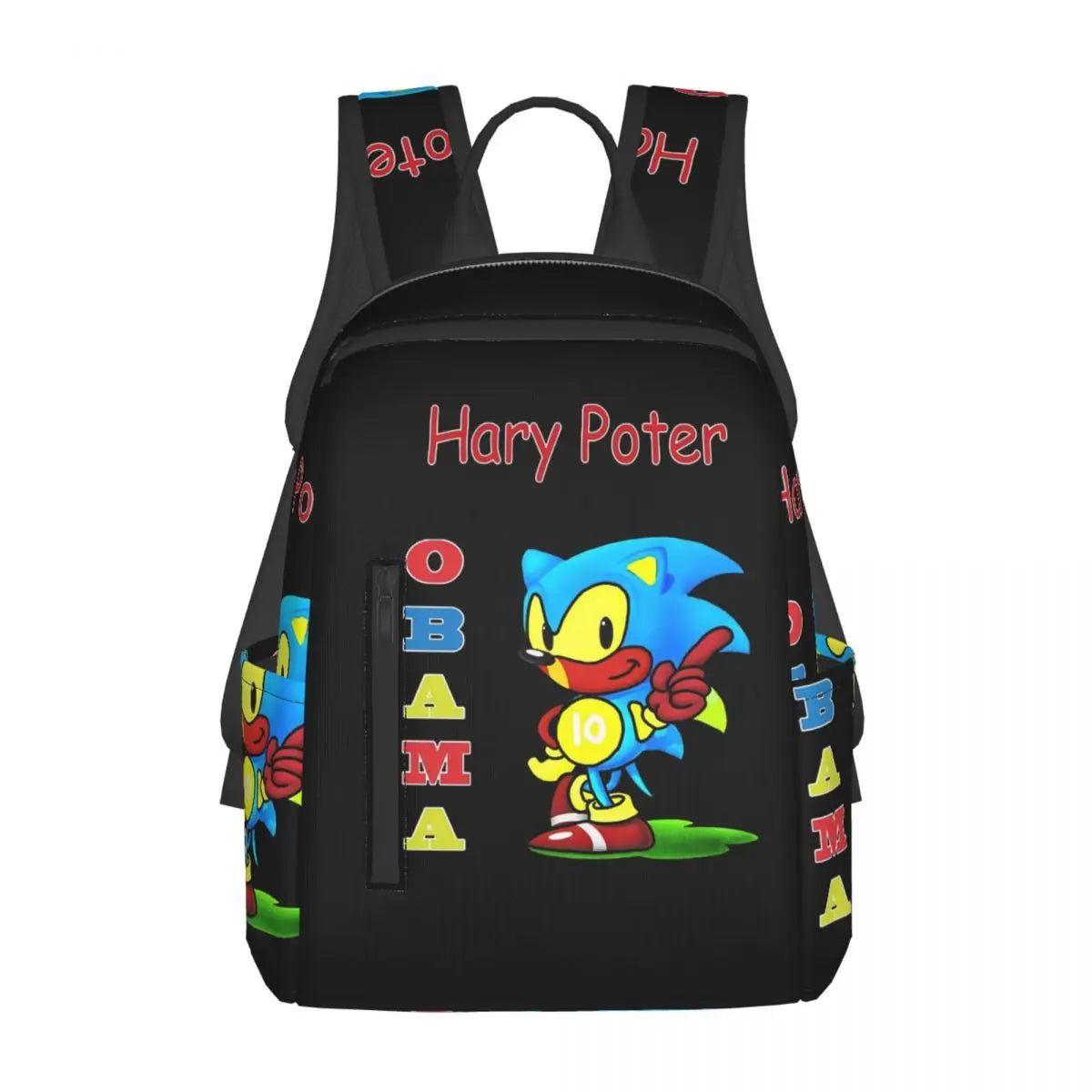 Hary Poter Sonic Obama Backpack