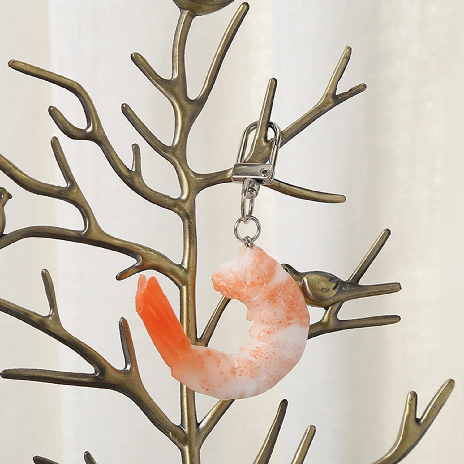 Shrimp Keychain