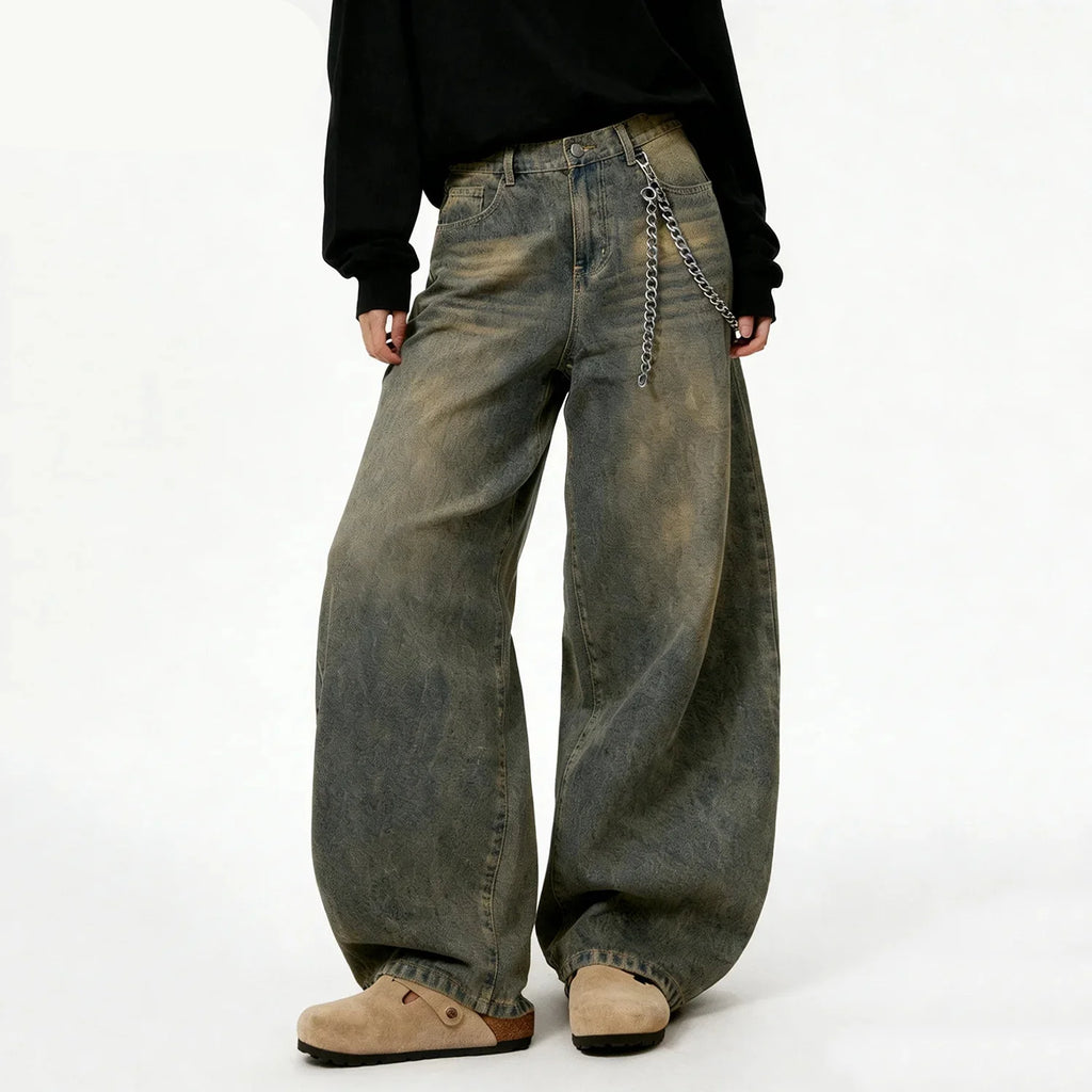 Retro Baggy Wide Leg Jeans