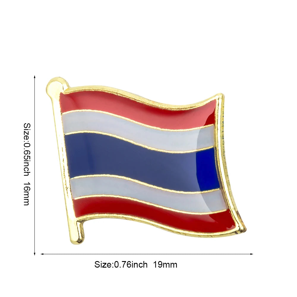 Countries Flag Lapel Pin