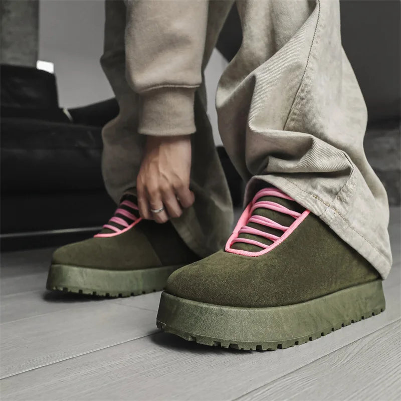 Overrsized Low-Top Skate Shoes