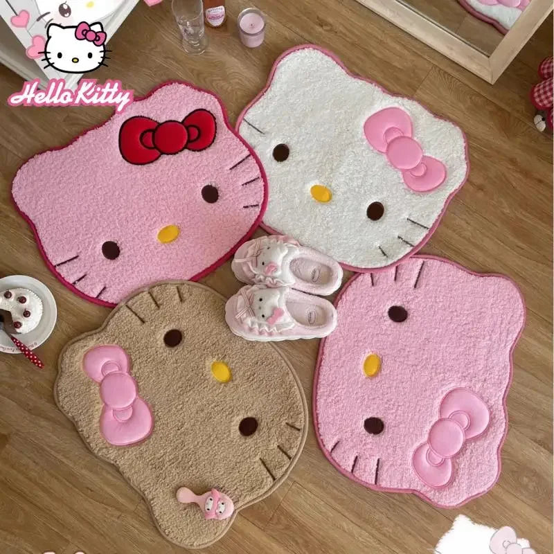 50-60cm Extra Large Fluffy Hello Kitty Rug