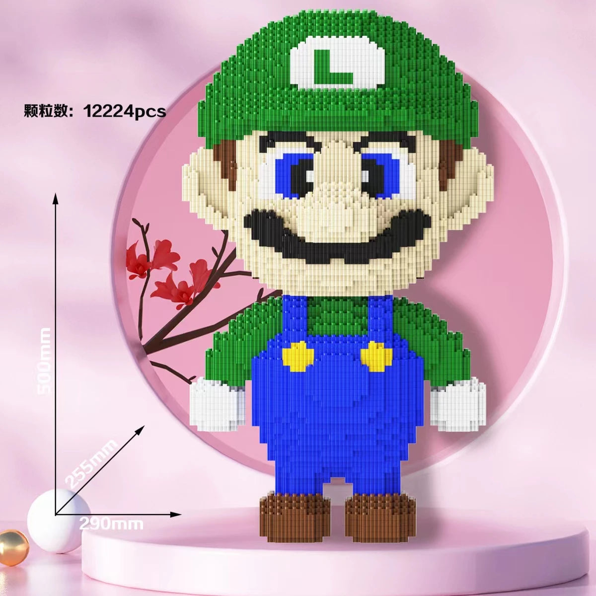 Super Mario Large Block 3D Puzzle Assembly Toy
