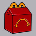 Sad Happy Meal Pin