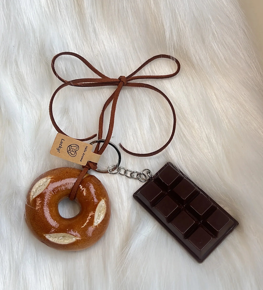 Tamagachi Charm Keychain