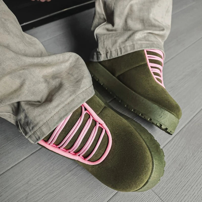 Overrsized Low-Top Skate Shoes