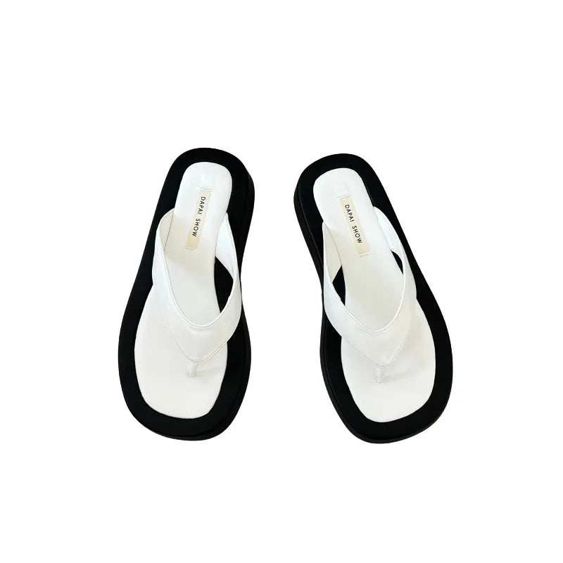 Thick sole flip flops (Super High Quality)