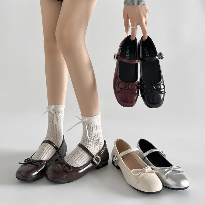 Round Toe Soft Sole Ballet Flats