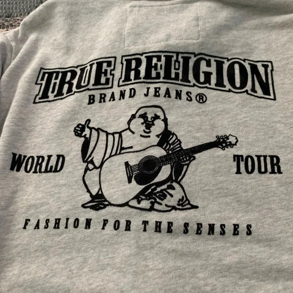 True Religion Zip Up Hoodie