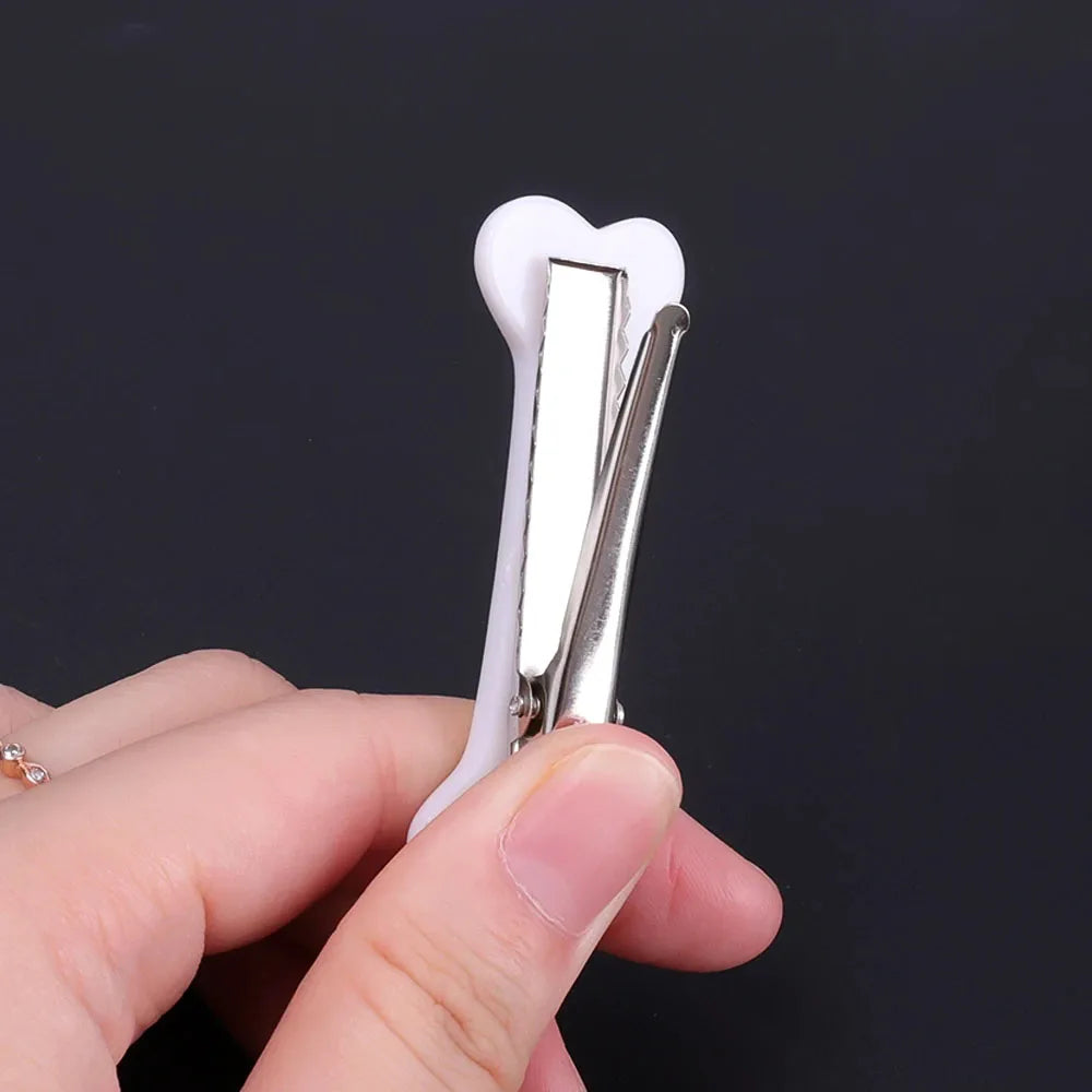 White Bone Hair Clip