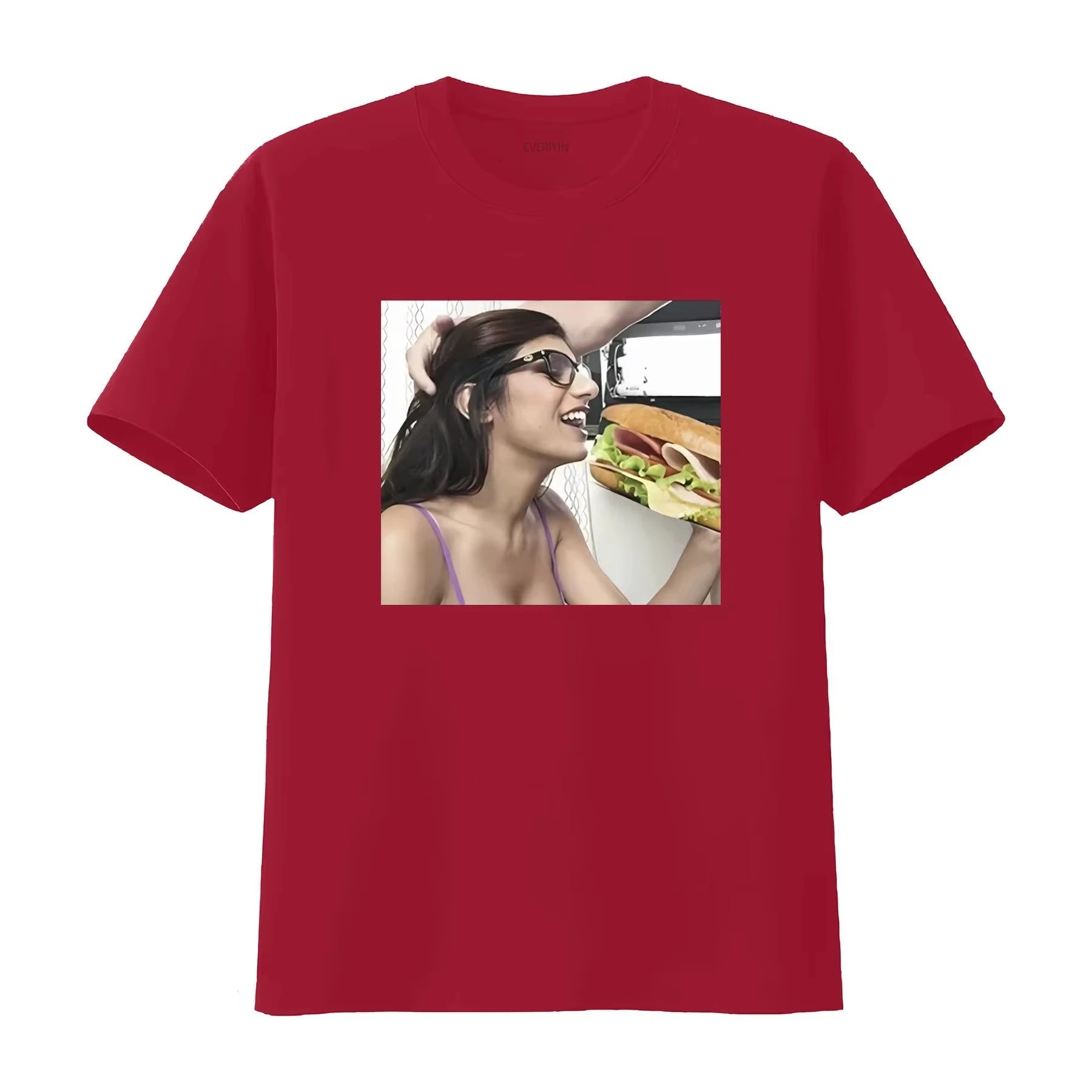 LIMITED Mia Khalifa Eating Sandwich Tee