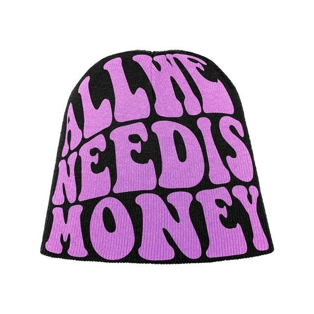 All We Need Is Money Beanie