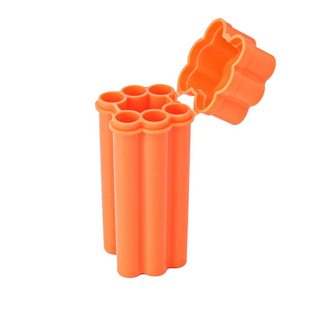 Six-Hole Lighter and Cigarette Waterproof Storage Tube