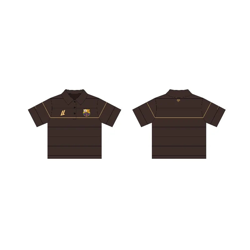 Embroidered Barca Polo Shirt