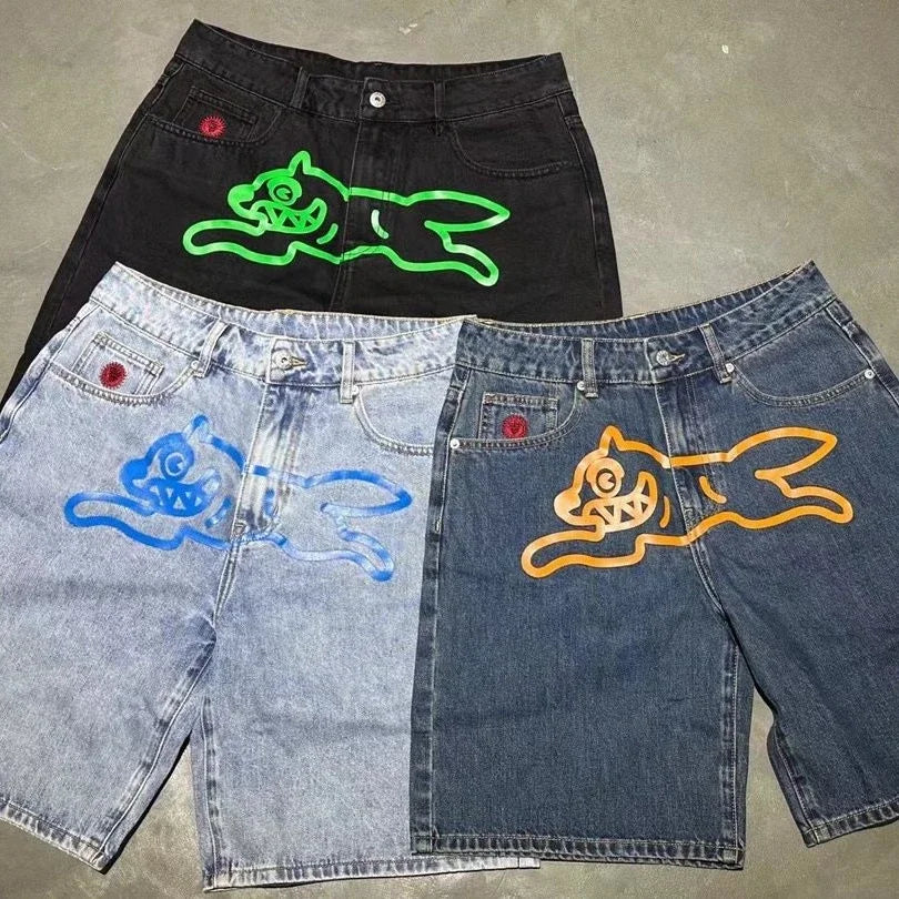 Ice Cream Denim Shorts