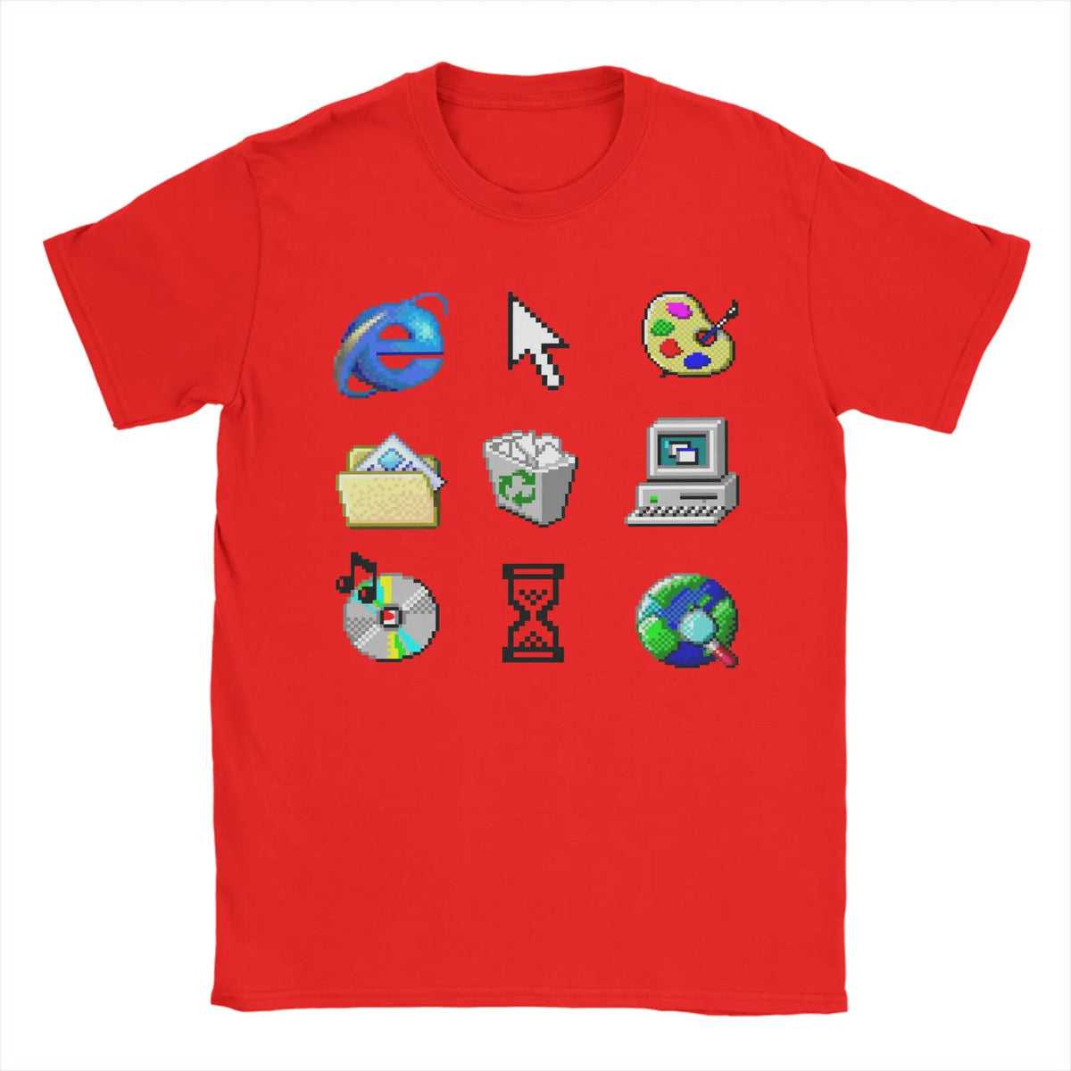 Old Windows 95 Icons Tee