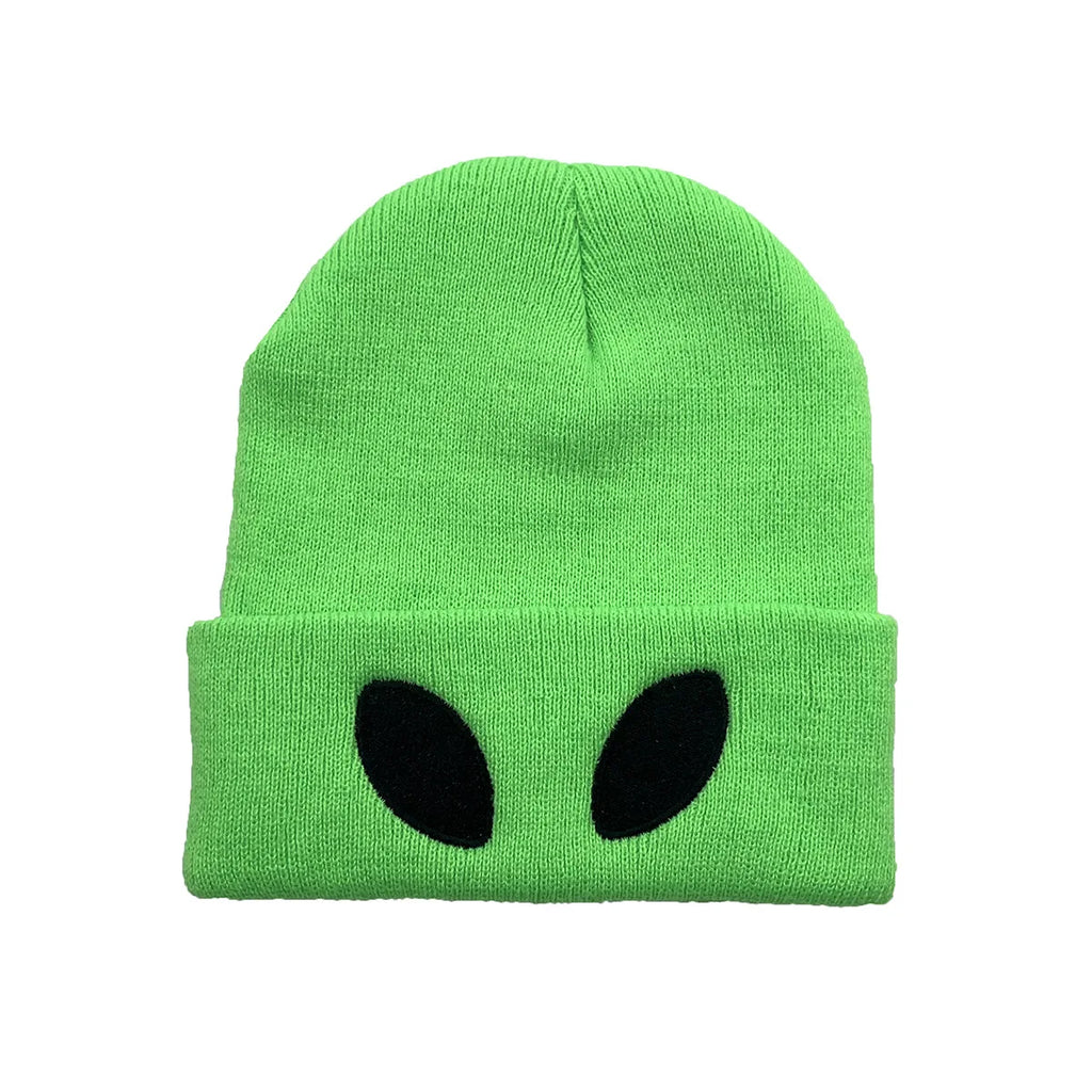 Alien Embroidered Beanie