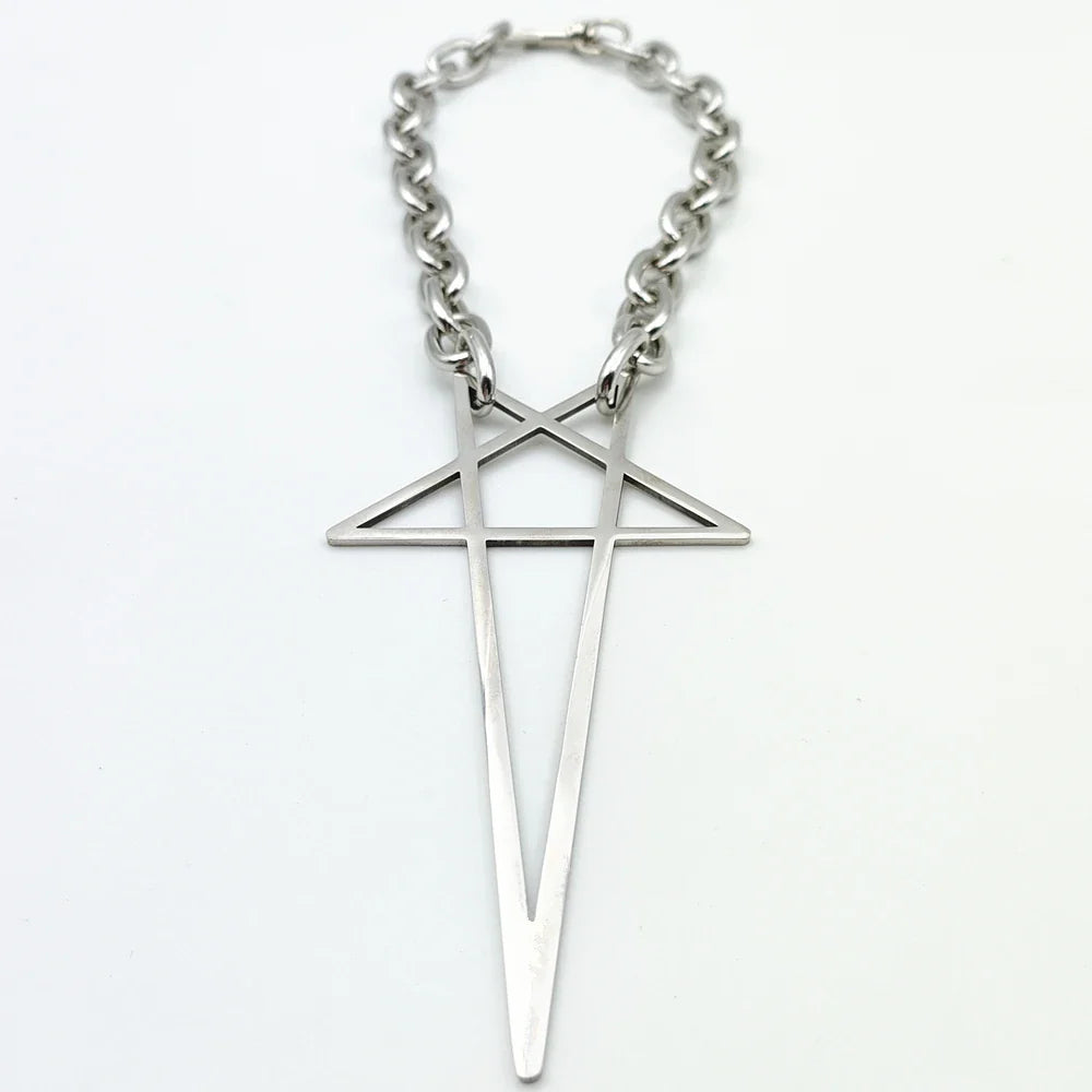 Upside Down Cross Choker