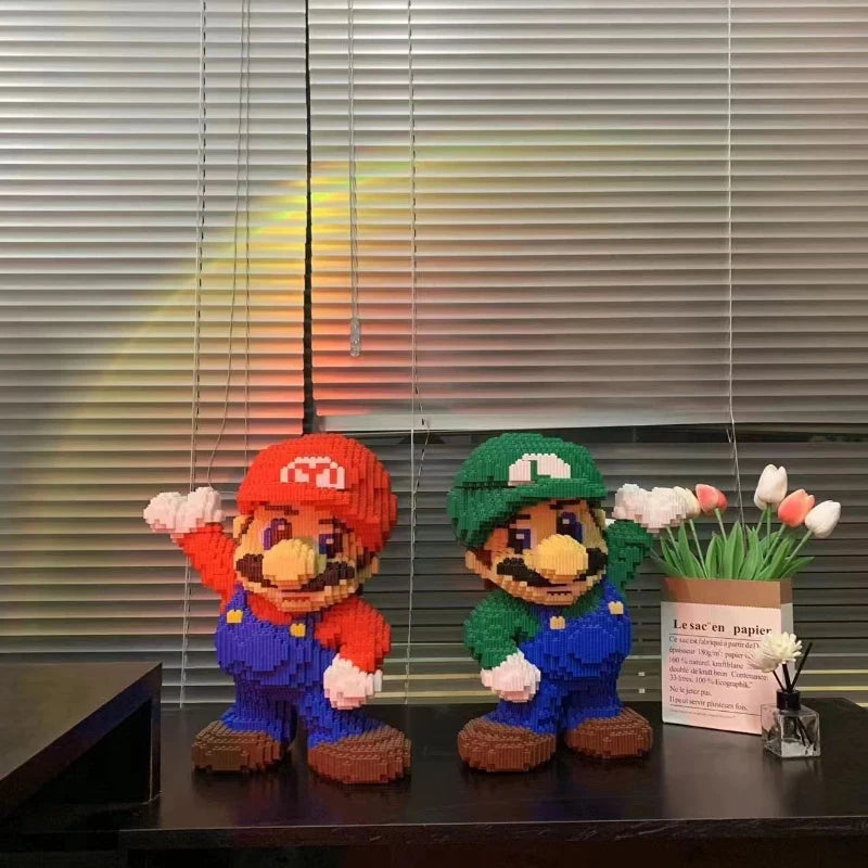 Super Mario Large Block 3D Puzzle Assembly Toy