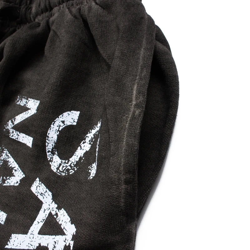 SATOSHI Nakamoto Washed Cotton Shorts