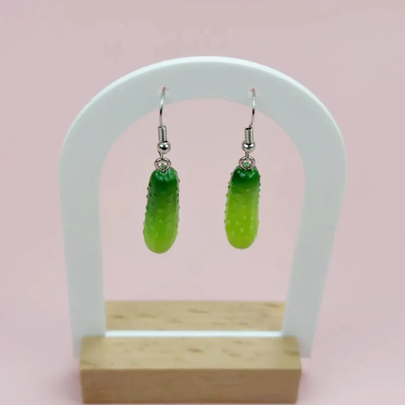 Cucumber Pickle Earrings