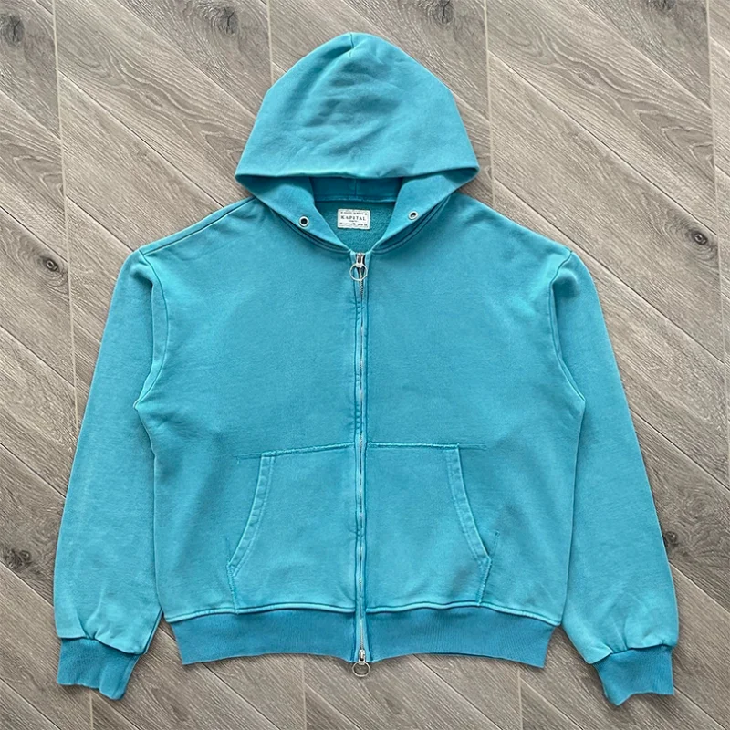 Kapital Kountry Casual Zipper Hoodie