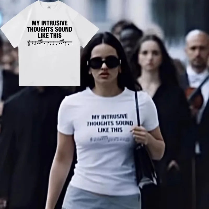 My Intrusive Thoughts Sound Like This Tee