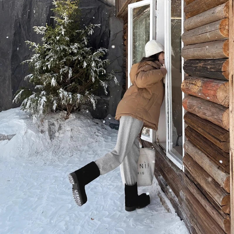 Brandless Balenc Thick Snow Boots