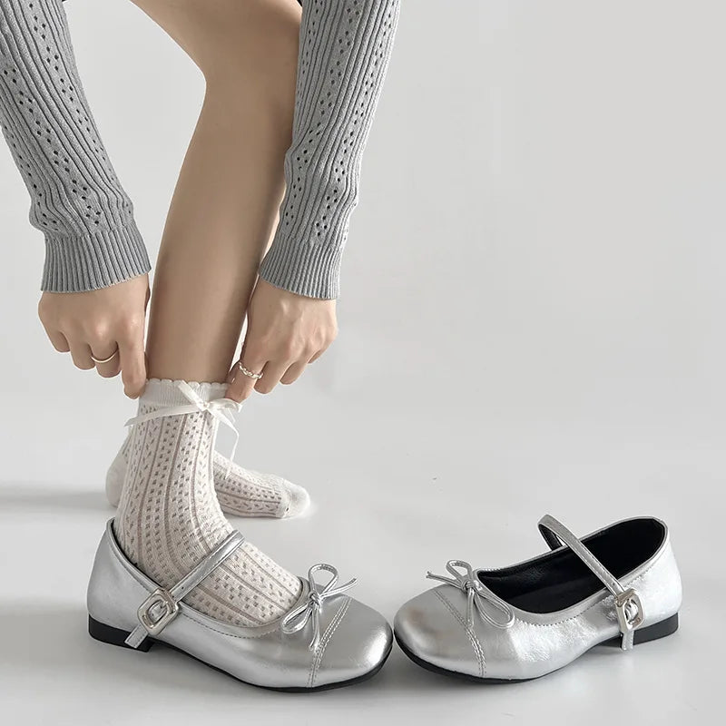 Round Toe Soft Sole Ballet Flats