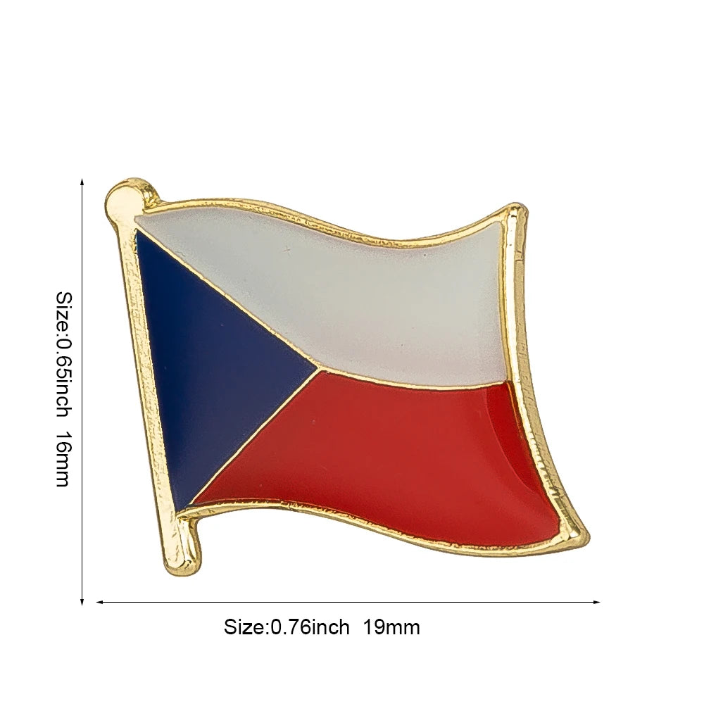 Countries Flag Lapel Pin