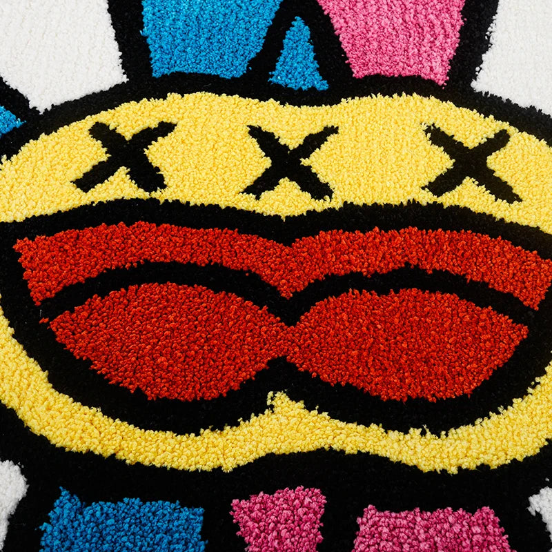 Double Murakami Flower Rug