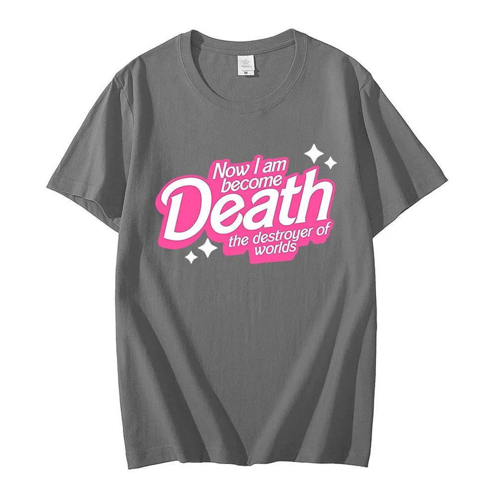 Now I Am Become Death The Destroyer of Worlds Barbie Tee