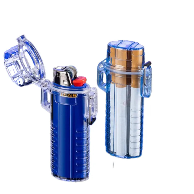 Waterproof Lighter Cigarette Case