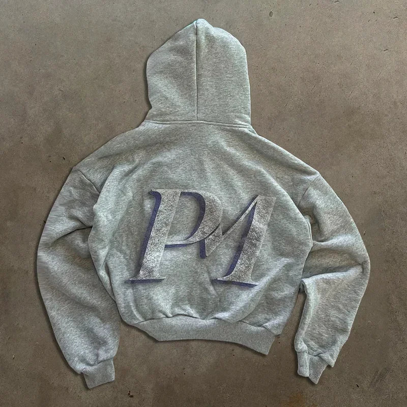 Social Security Zip Up Hoodie