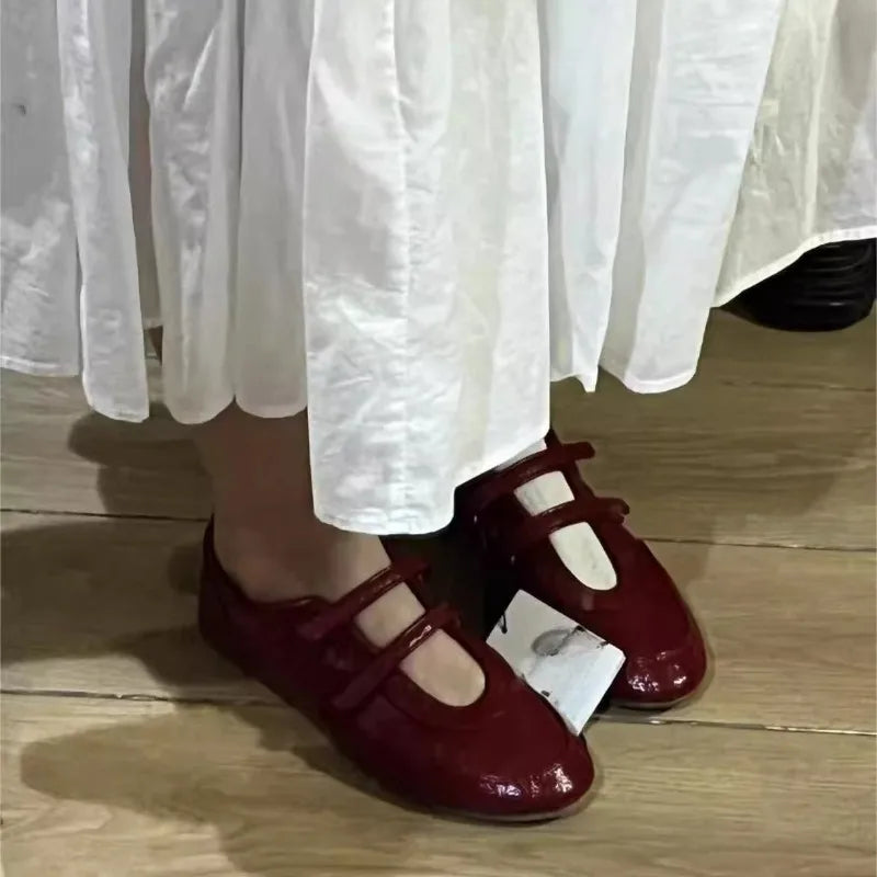 Speedy Round Toe Anti-Slip Wear-Resistant Flats