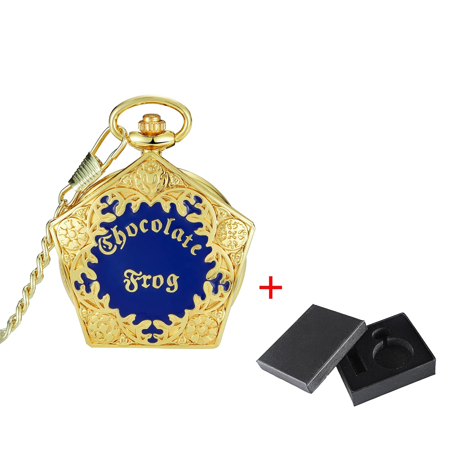 Chocolate Frog Quartz Pocket Watch