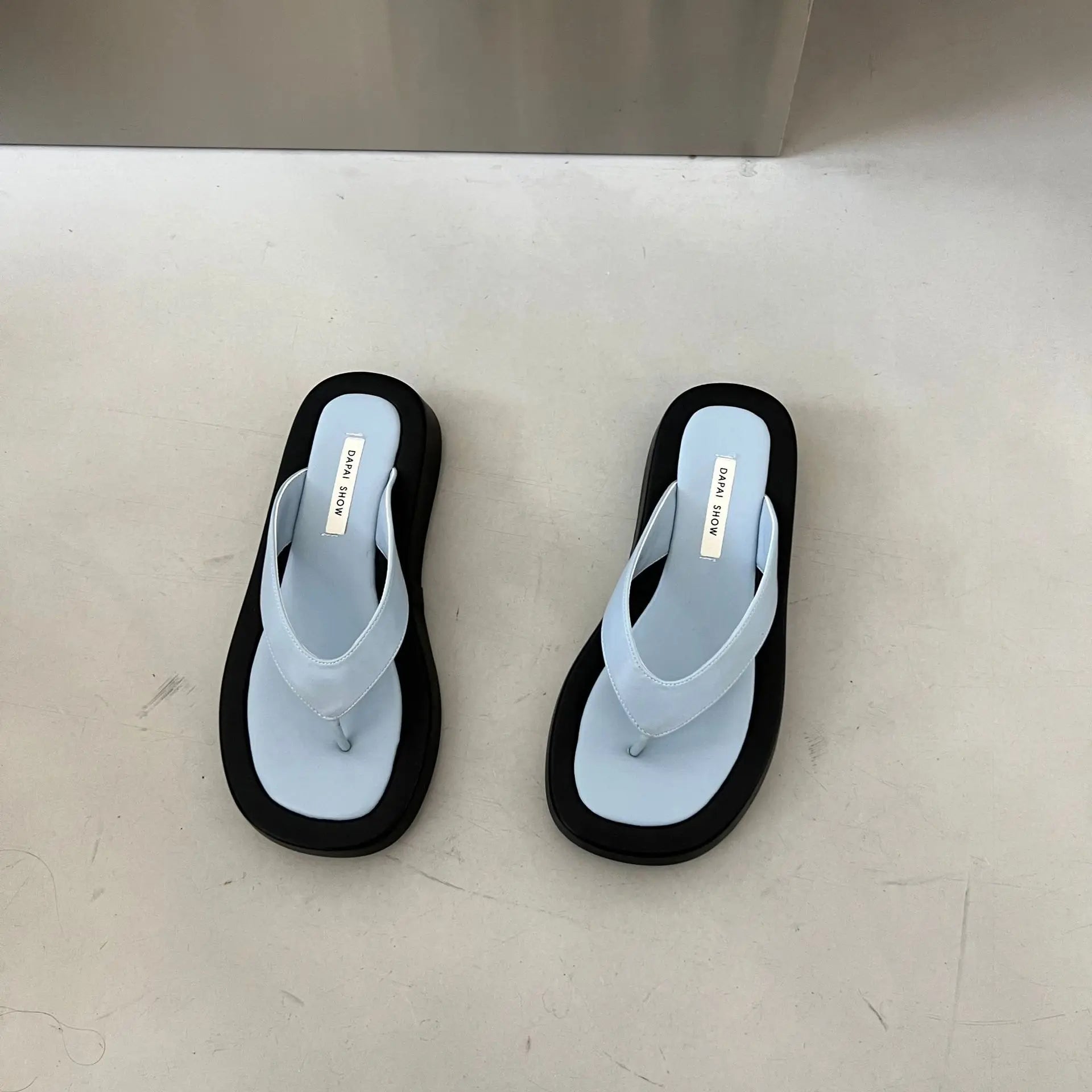 Thick sole flip flops (Super High Quality)