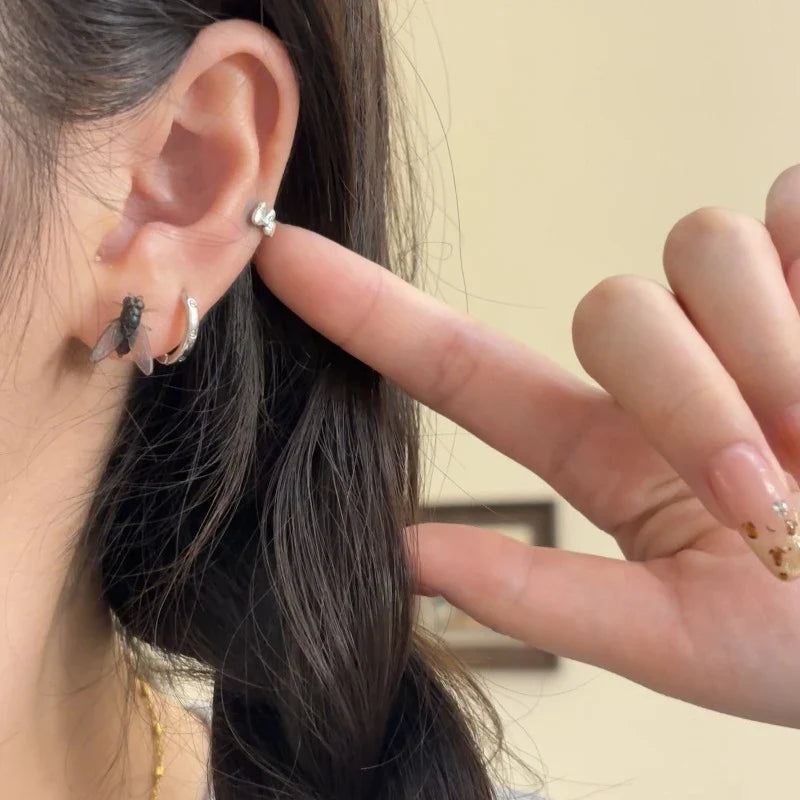 Prank Flies Stud Earrings