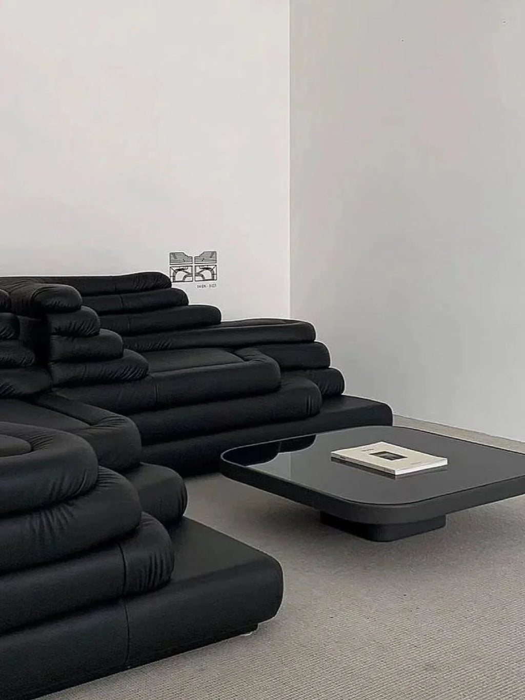 Terrazzo Modular Leather Sofa