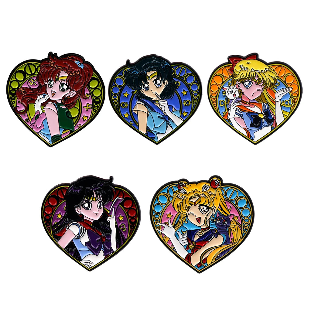 Sailor Scouts Pin